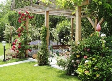 Blumengarten von Weingut Sommerhof